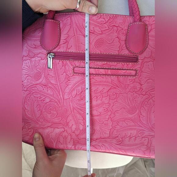 Pink Embossed Purse - Picture 7 of 7